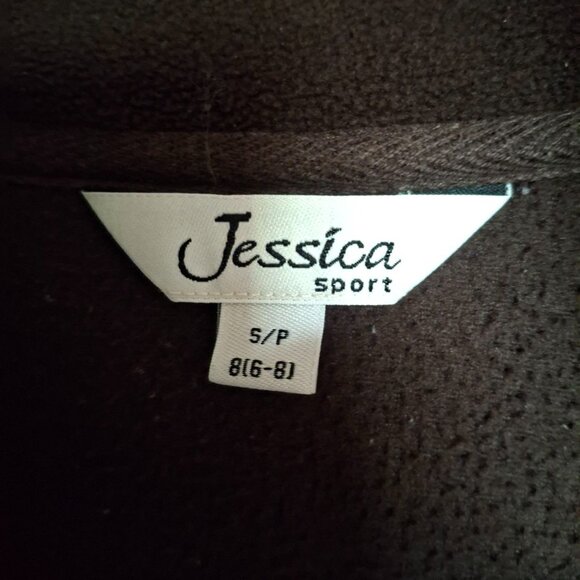 Jessica Sport Women's Brown Full-Zip Athletic Jacket - Sz S/P - Picture 6 of 8